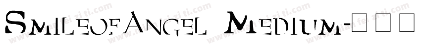 SmileofAngel Medium字体转换